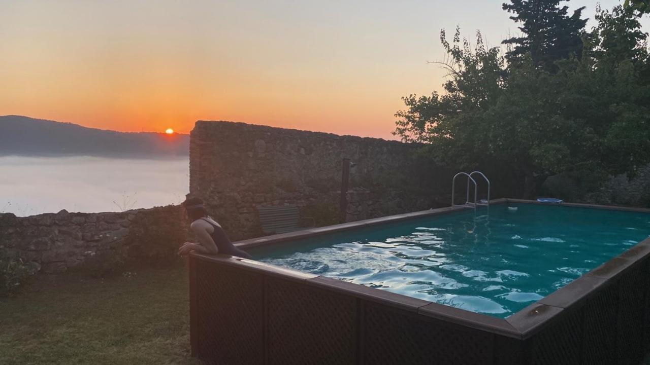 Casa Di Leo With Pool Vila Radicondoli Exterior foto