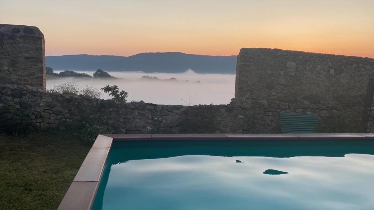Casa Di Leo With Pool Vila Radicondoli Exterior foto