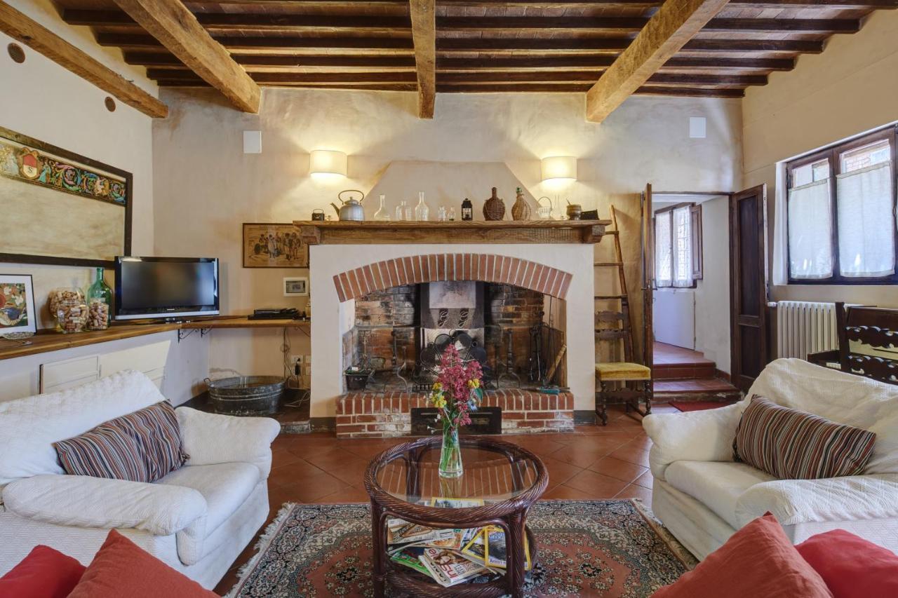Casa Di Leo With Pool Vila Radicondoli Exterior foto