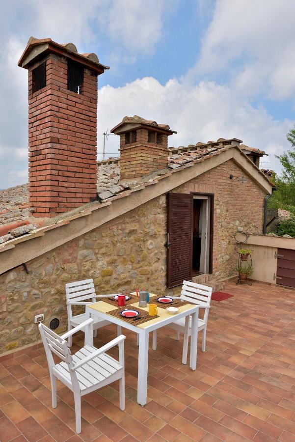 Casa Di Leo With Pool Vila Radicondoli Exterior foto