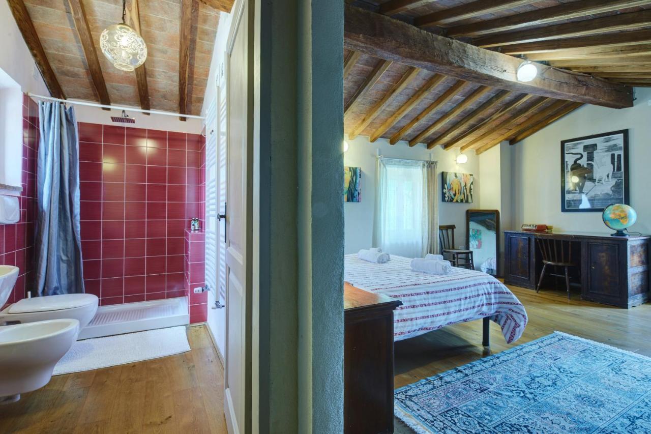 Casa Di Leo With Pool Vila Radicondoli Exterior foto