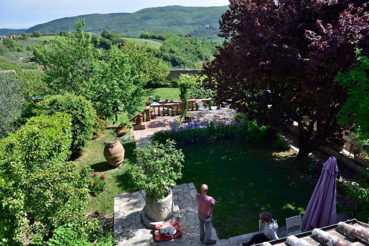 Casa Di Leo With Pool Vila Radicondoli Exterior foto